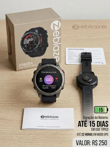 Zeblaze stratos 4 zerado