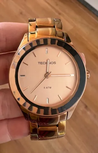 Relógio Technos rosê