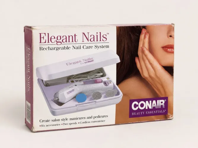 Kit Manicure Conair Elegant Nails Completo na Caixa Original