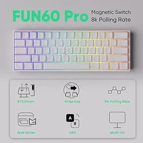 Teclado Magnético Fun60 PRO