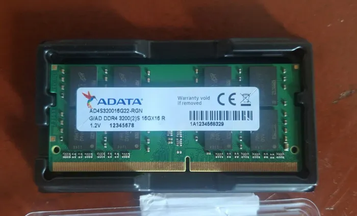 Memória RAM para Notebook DDR4 Adata, 16GB, 3200MHz