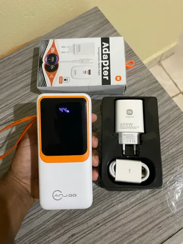 Power Bank 50.000mah + Carregador Turbo 200w