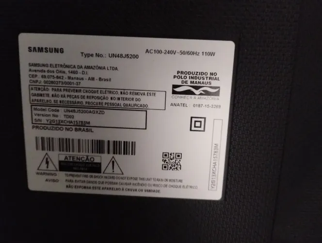 Tv Samsung SMART 48 polegadas
