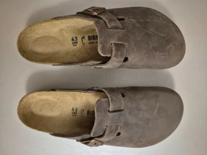Sandália Fechada Birkenstock Boston Cor Habana Novo Tam EU=43 (Brasil=42)