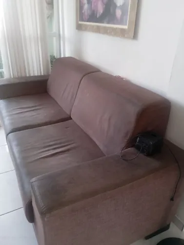 Sofá retrátil 3 lugares
