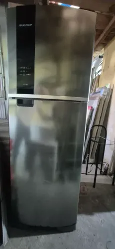 .................PREÇO CAMPEÃO..........GELADEIRA BRASTEMP INOX 400L