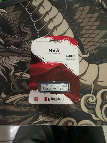 SSD Kingston NV3, 500GB, M.2 NVMe, 2280, PCIe 4.0