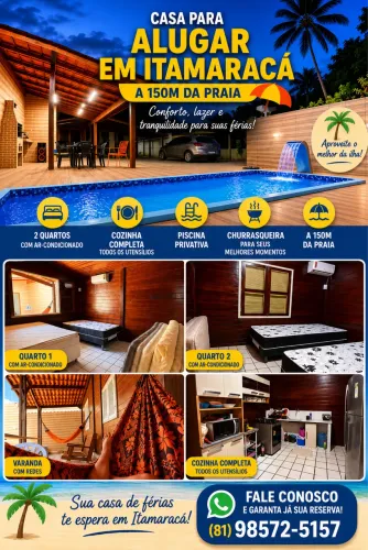 Casa de praia na Ilha de Itamaracá 