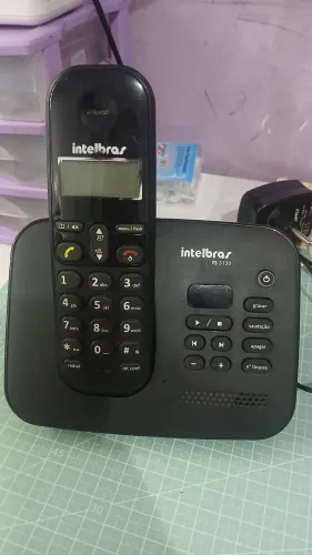 Telefone Sem Fio Digital Com Secretária Eletrônica TS 3130 Preto Intelbras