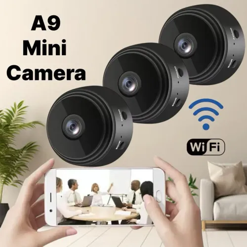 Kit 3 mini cameras WiFi Segurança