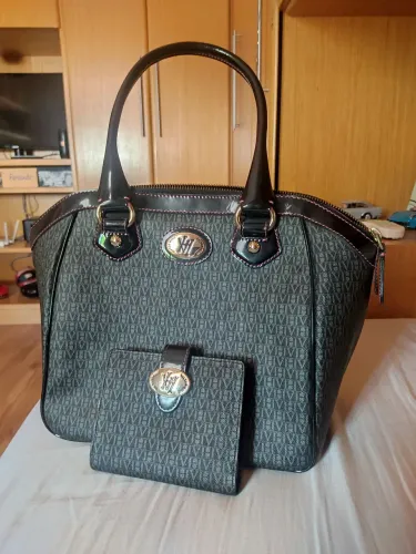 Bolsa e Carteira - Victor Hugo - Modelo Corsa - Tamanho Médio - Original 