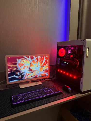 PC GAMER COMPLETO i5 + RX 580 8GB + MONITOR + RAZER | ACEITO CONSOLE