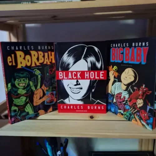 Quadrinhos Charles Burns, Editora Darkside