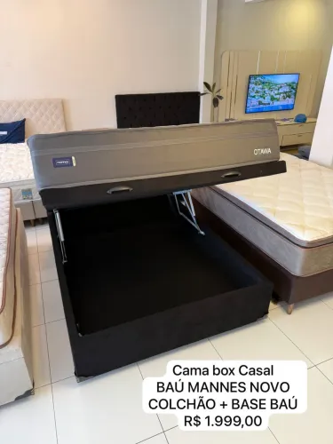 Conjunto Box Casal BAÚ MANNES NOVO - ENTREGO