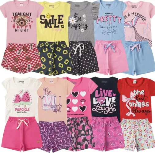Temos conjunto de roupa infantil