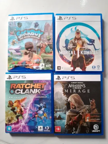Jogos PS5 Mídia Física Original