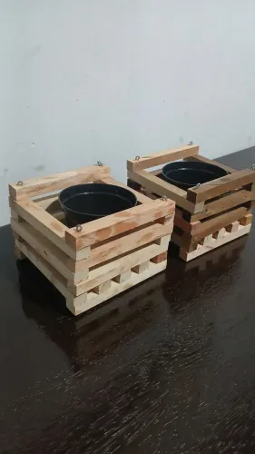 Cachepos para orquídeas e suculentas