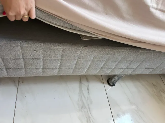 Box de cama de solteiro 