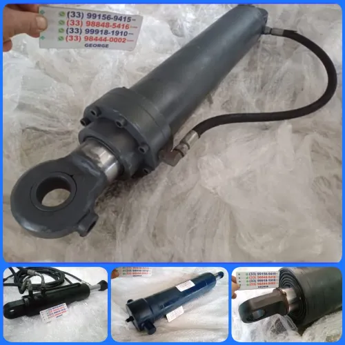 CILINDRO HIDRÁULICO 90 MILÍMETROS A HASTE CROMADA