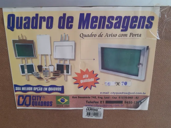 Quadro de mensagens