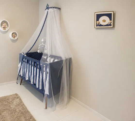 Berço Mdf que vira mini cama