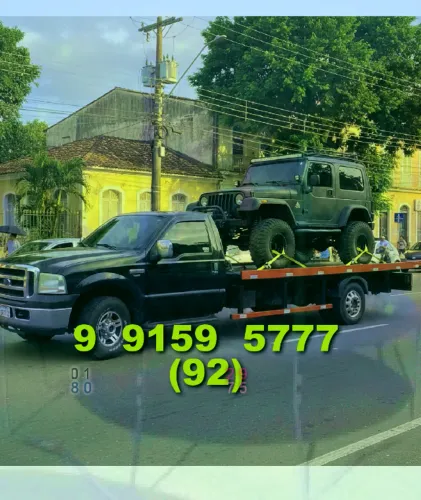 Guincho para Ponta Negra, Adrianópolis e São Jorge! Agende seu atendimento!