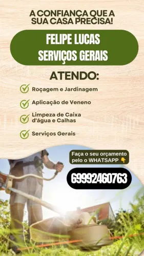 Serviços gerais!
