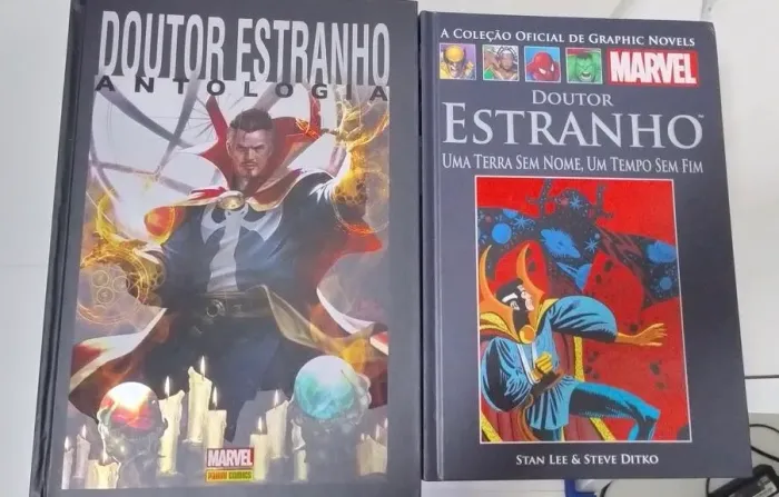 Dr. Estranho - Antologia + Shamballa + Terra sem Nome, tempo sem fim - Panini e Salvat 