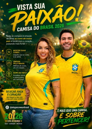 Camisa do Brasil 2026