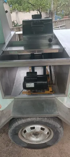 Carreta engate caldo de cana motor elétrico 