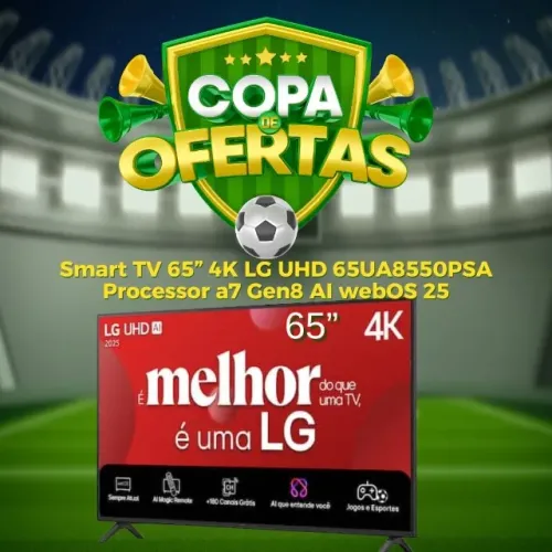 Smart TV LG 65 Polegadas | Lacrada | Nota Fiscal