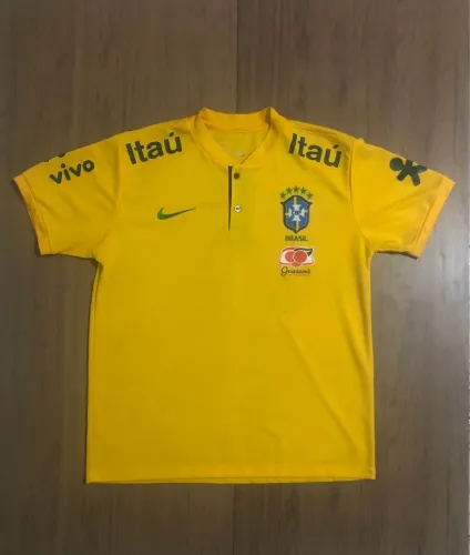  Camisa Polo Seleção Brasileira Nike Original - Excelente Estado