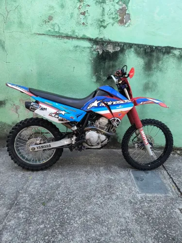 Yamaha XTZ 250 Lander 2008 - Trilha - Baixada no Detran