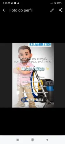 Higienização a seco de estofados