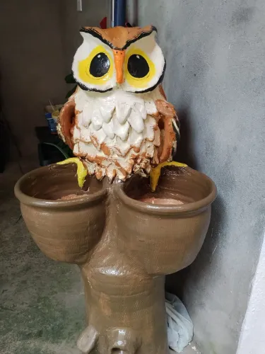 CORUJA DECORATIVA 