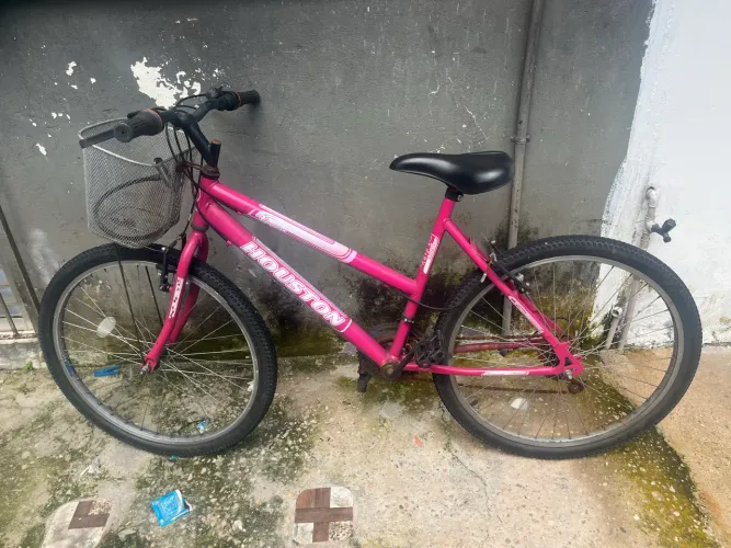 Bicicleta rosa