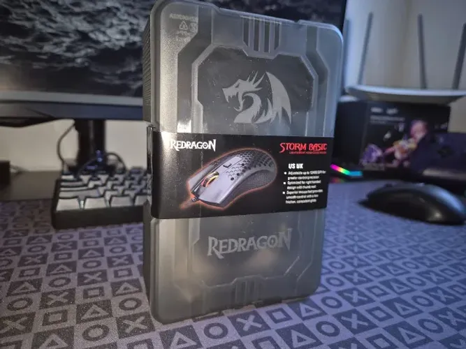 Mouse Gamer Redragon Storm Basic (M808-N) Ultraleve