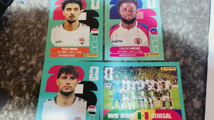 Figurinhas da copa originais 