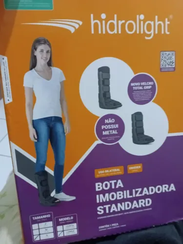 Vende bota ortopédica. Robô fut
