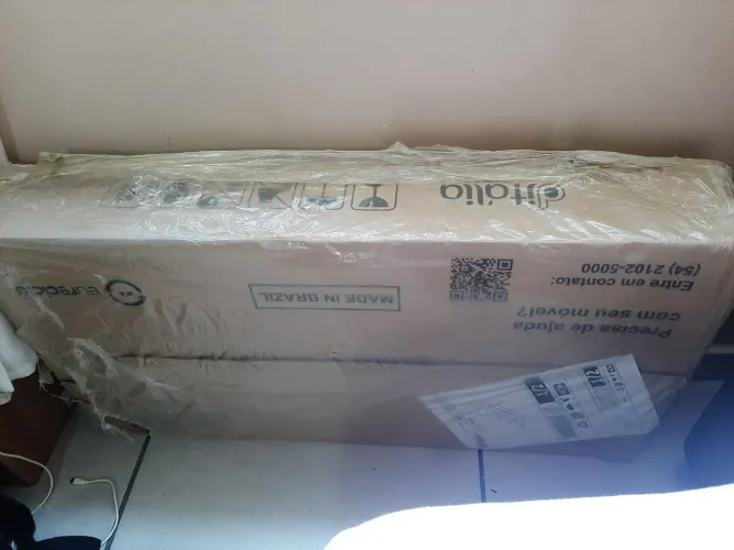 Cama Solteiro Bicama Bb-28 Branco Ditália (produto novo na caixa)