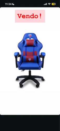 Cadeira gamer do Fortaleza