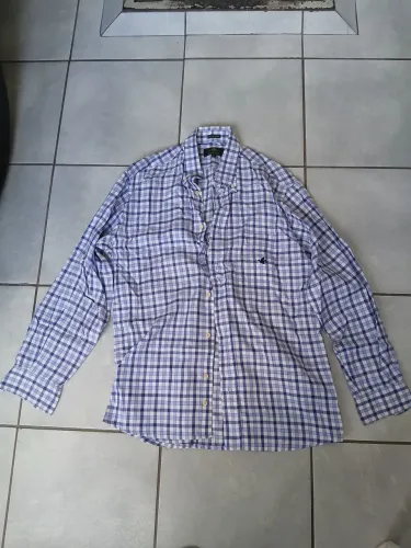 Camisas XADREZ manga longa masc. Tam. 2