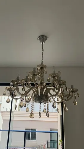 Lustre Candelabro Cristal legítimo