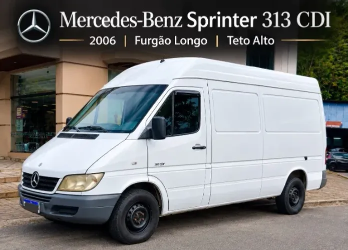 Mercedes-Benz Sprinter 313 Furgão Longo T. Alto Diesel 2006