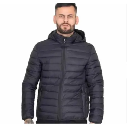 Jaqueta Puffer Impermeável Masculina Bobojaco de Frio Estilo Moto.