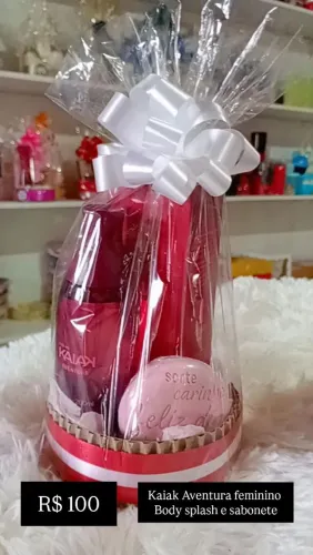 Presente Kaiak Aventura feminino + sabonete 