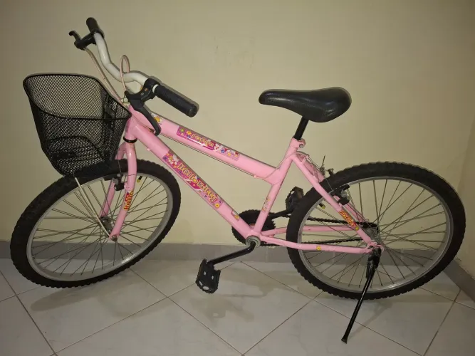 Bicicleta rosa