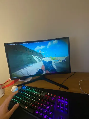 Monitor Gamer Samsung 144hz 1ms Curvo 24