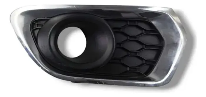 Moldura Comada Foral Milha C Detalhe Renault Sandero 15 20 Prata