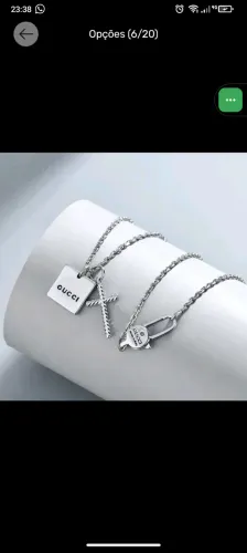 Jóias GUCCI EM PRATA